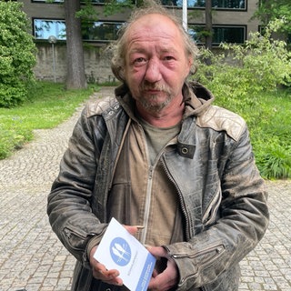 Der Stuttgarter Obdachlose Schwalbe
