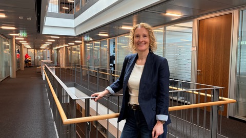 Reporterin Stefanie Reinhardt.