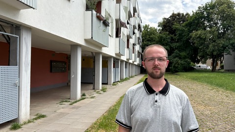 Daniel Boy ist Sprecher der Mietervereinigung in Stuttgart Zuffenhausen.