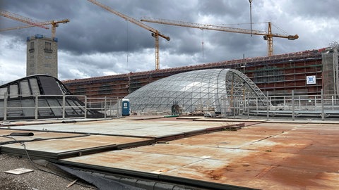 Der Stuttgarter Hauptbahnhof wird seit 2010 umgebaut.