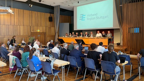 Gemeinsame Sitzung: In der Liederhalle berieten der Verkehrsausschuss der Region Stuttgart und der Ausschuss Stuttgart 21Rosenstein der Landeshauptstadt über die erneute Verschiebung von S21 um weitere fünf Jahre.