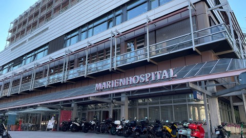 Das Marienhospital in Stuttgart von außen.