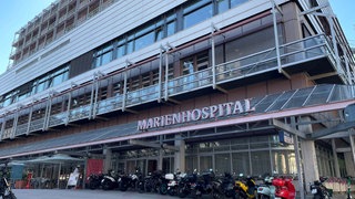 Das Marienhospital in Stuttgart von außen.