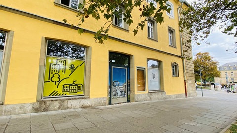 das leerstehende Grand Café Planie in Stuttgart