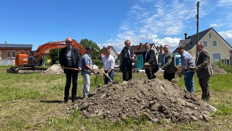 Spatenstich "Hinter den Gärten" Freiburg-Tiengen