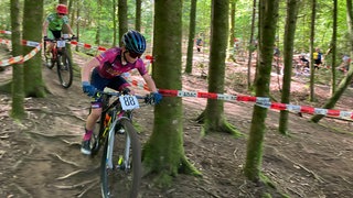 Das Mountainbike-Rennen für Kinder und Jugendliche in Hausach im Ortenaukreis.