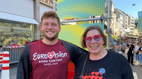 Ein Mann und eine Frau lächeln in die Kamera. Lukasz und Monika Pietzarek aus Kaiserslautern haben je 170 Franken für ein Generalproben-Ticket bezahlt. 