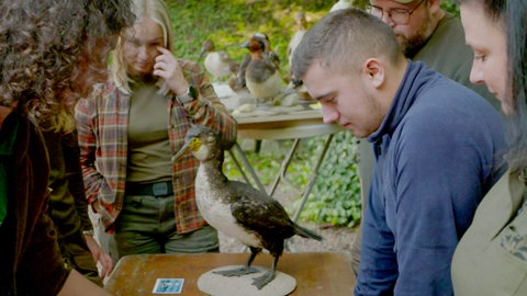 Angehende Jägerinnen und Jäger bei der Ausbildung im Kreis Waldshut.
