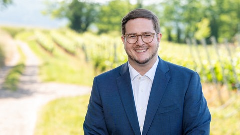 Gilbert Weber will Bürgermeister von Staufen werden. Am Sonntag wird gewählt.