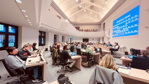 Sitzung im Freiburger Gemeinderat 