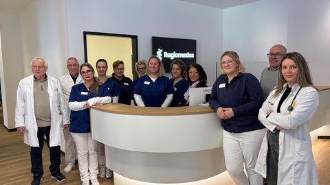 Das Praxisteam des neuen Medizinischen Versorgungszentrums in Schwenningen.