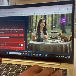 Die KI-generierte "Schwarzwald-Marie" funktioniert noch nicht so richtig