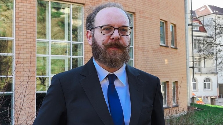 Vinzenz Bothe von der Werteunion will Freiburgs neuer Oberbürgermeister werden.