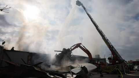 Brand in Club in Kehl