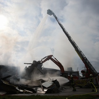 Brand in Club in Kehl