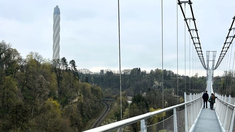 Hängebrücke Neckarline in Rottweil