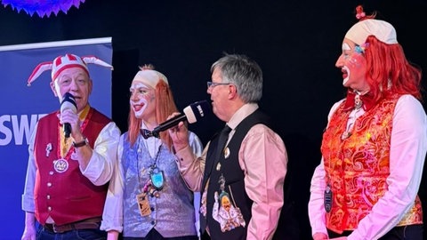 Ahlandtanz Rottenburg in Tübingen: Clemens Fuchs, Bogges und Edi Graf im SWR