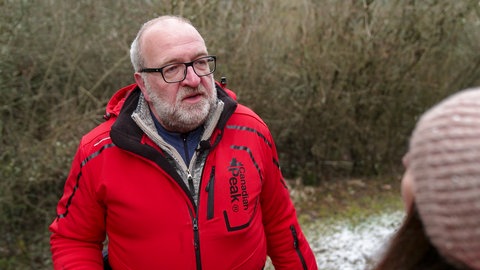 Matthias Bonn aus Dormettingen läuft bei jedem Wetter ohne Schuhe.
