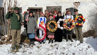 Schauspieler des Buradinger Fasnetsspiel