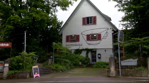 Das Kaffeehäusle in Reutlingen von außen
