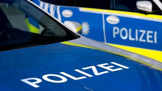 (Symbolbild von Polizeiautos) In Reutlingen und Balingen wird am Samstag gegen Waffenlieferungen und für Grenzkontrollen demonstriert. 