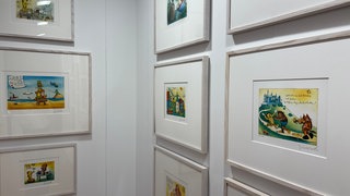Janosch-Bilder im Neuen Kunstmuseum