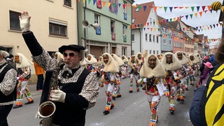 Die Ahlande sind eine der Hauptfiguren der Rottenburger Fasnet