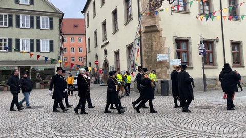 Geldbeutelwäsche in Rottenburg.