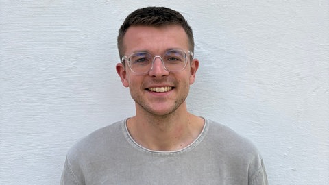 Der Mitarbeiter des SWR Studio Tübingen Florian Dürr