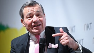 Ein Archivbild von Wolfgang Grupp bei einer Veranstaltung in Tübingen. 
