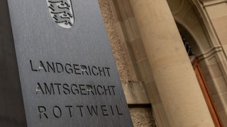 Außenaufnahme des Landgerichts Rottweil. 
