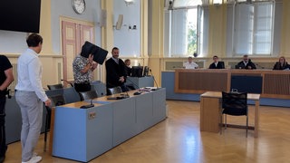 Der Verhandlungssaal im Landgericht Hechingen. Ein Krankenpfleger wurde unter anderem wegen schwerer Vergewaltigung verurteilt.