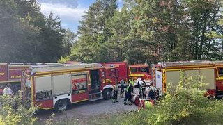 71 Feuerwehrleute aus Tübingen und Rottenburg waren im Einsatz