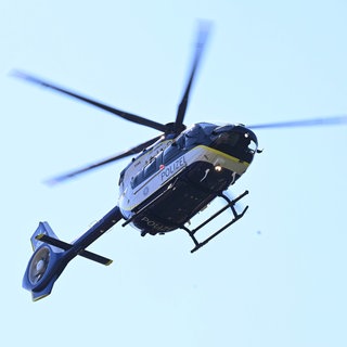 Ein Hubschrauber der Polizeihubschrauberstaffel (Symbolbild)