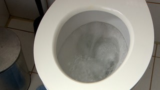 So sollte eine Toilette funktionieren. Bei Thomas Gauß aus Ulm waren beide Toiletten gleichzeitig verstopft. Unseriöse Reinigungsfirmen haben sich auf solch einen Betrug spezialisiert.