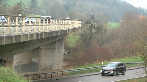 Rund um die Kochertalbrücke zwischen Ober-und Unterkochen bei Aalen gibt es Hecken und Wiesen. Dort lebt die Haselmaus. Sie ist EU-rechtlich geschützt.