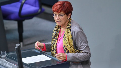 Ingeborg Gräßle im Bundestag. Die Abgeordnete aus dem Wahlkreis Backnang-Schwäbisch Gmünd hatte für das Migrationsgesetz gestimmt.