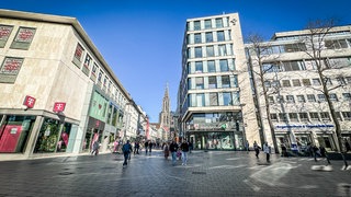 Die Fußgängerzone in Ulm. Ab 2031 geht es dann mit dem Umbau des restlichen Teils in Richtung Ulmer Münster weiter.