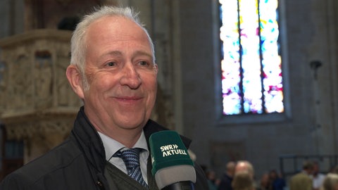 "Das ist für mich eine Verantwortung, bis ich den Löffel abgebe", sagt der Vorstand des Münsterbauvereins, Eduard Schleicher.