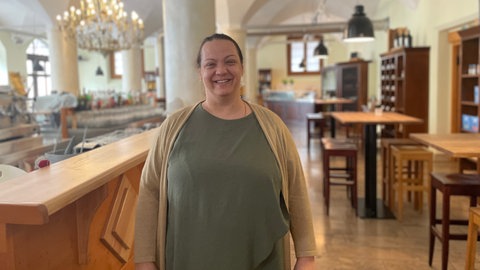 In Sekunden haben sich während des Unwetters zahlreiche Menschen in ihr Restaurant geflüchtet, erzählt die Betreiberin Dubravka Dragobratovic.