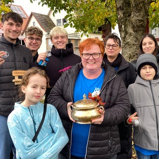 Gewinner des goldenen Suppenpokals: Das Kochteam der  Ministrantengruppe von Sankt Bonifatius unter der Leitung von Monika Berger-Jungerth.