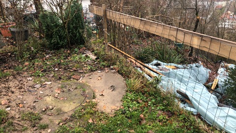 Ein Gutachten zum Hangrutsch in Schwäbisch Gmünd bestätigt die akute Gefährdung der Häuser. 