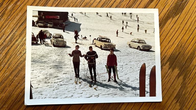 Die Achtziger Jahre:  Skifahren in Westerheim gehört im Winter einfach dazu.