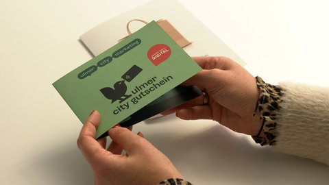 Der Ulmer City Gutschein ist einer der umsatzstärksten Stadtgutscheine in ganz Deutschland.