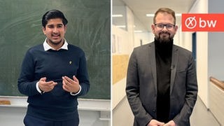 Landesschulbeirat Kamran Dogar (links) und Schulleiter Andreas Eiglmaier (rechts). Bildung in der Krise: Wird die Landtagswahl 2026 den Kurs in Baden-Württemberg ändern?