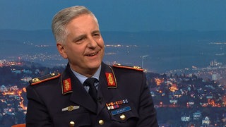 Bundeswehr-Brigadegeneral Thomas Seifert zu Gast in der Landesschau Baden-Württemberg.