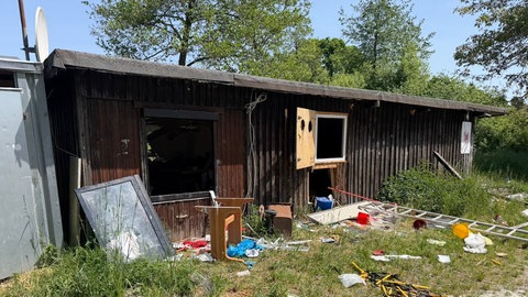 Mitte Mai verwüsteten Unbekannte das Vereinsheim des TSV Senden. 