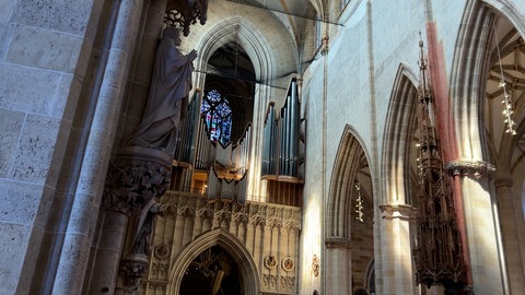 Die Hauptorgel im Ulmer Münster wurde im Jahr 1969 eingebaut.
