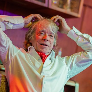 Entertainer Helge Schneider hat ein Konzert auf der Landesgartenschau in Ellwangen zunächst abgebrochen, ist dann aber wieder auf die Bühne zurückgekehrt (Symbolfoto).