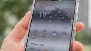 Warnung vor Unwettern